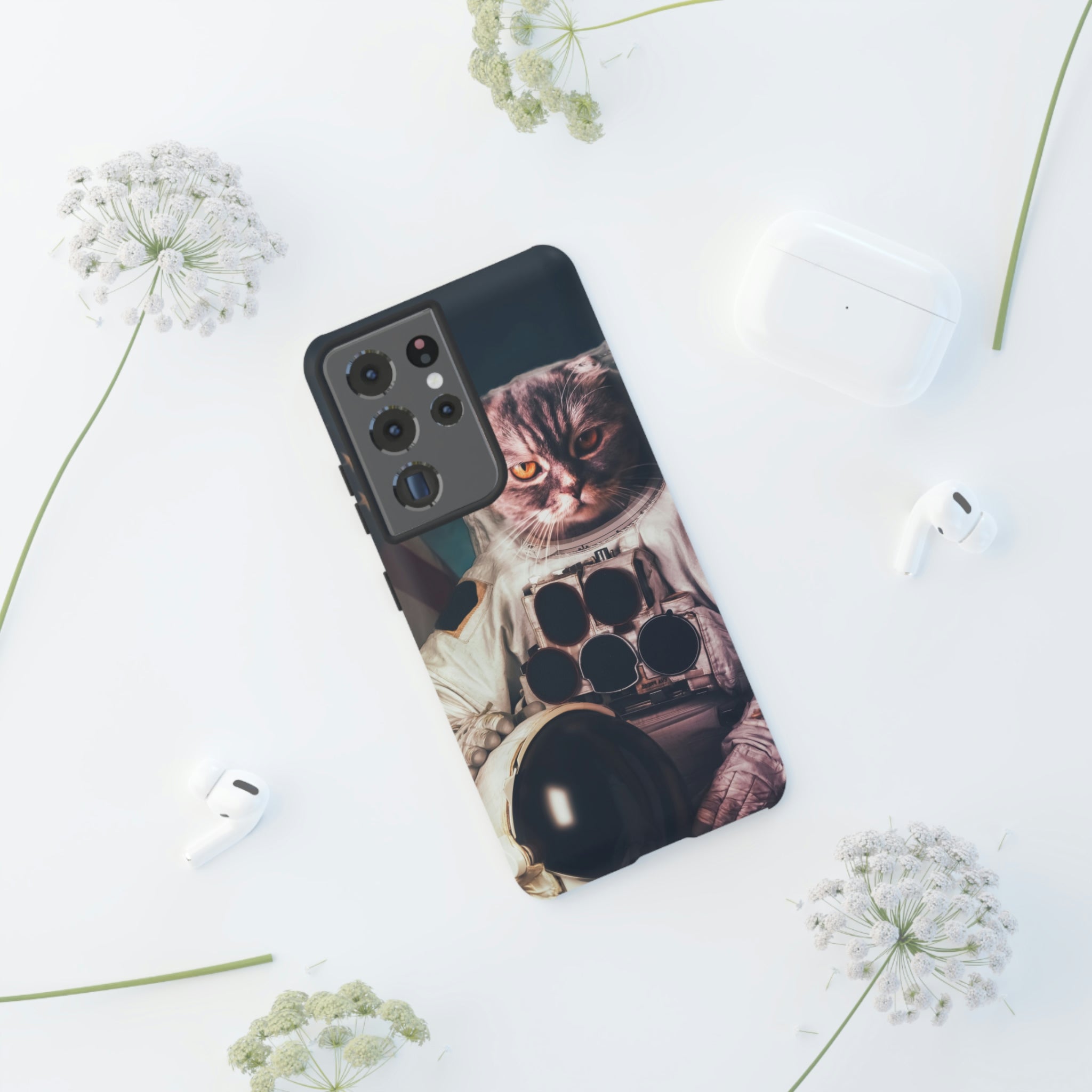 Cat Astronaut Android Case (Protective) Phone Case