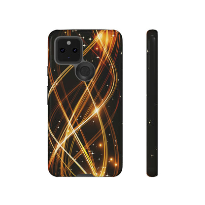 Golden Lines Android Case (Protective) Google Pixel 5 5G Glossy Phone Case