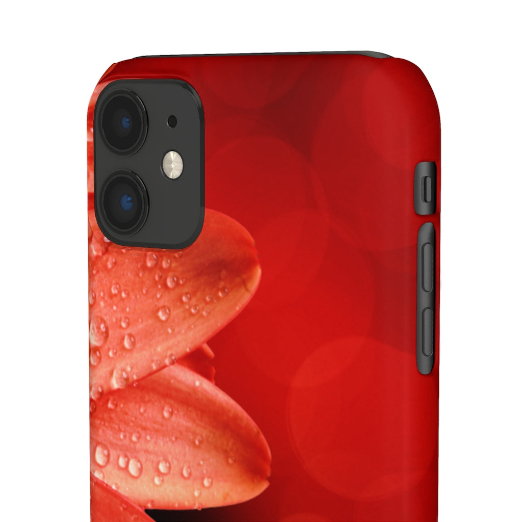 Red Spring Flower Samsung/iPhone (Slim) iPhone 11 Matte Phone Case