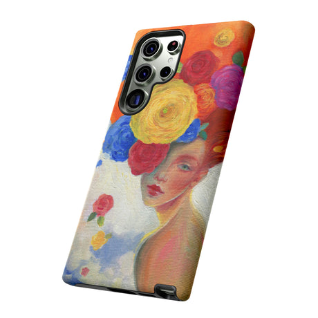 Flower Woman Android Case (Protective) Phone Case