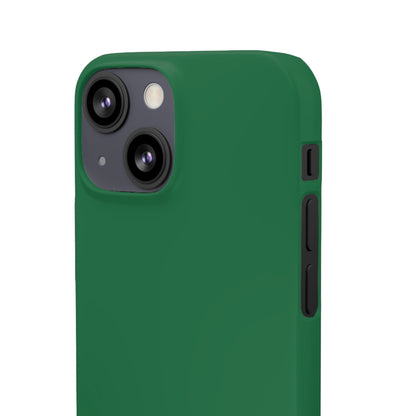 Dark Spring Green iPhone Case (Slim) Phone Case