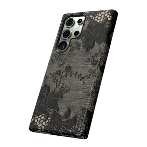 Roclop Gothic Flower Samsung Case (Protective) Phone Case