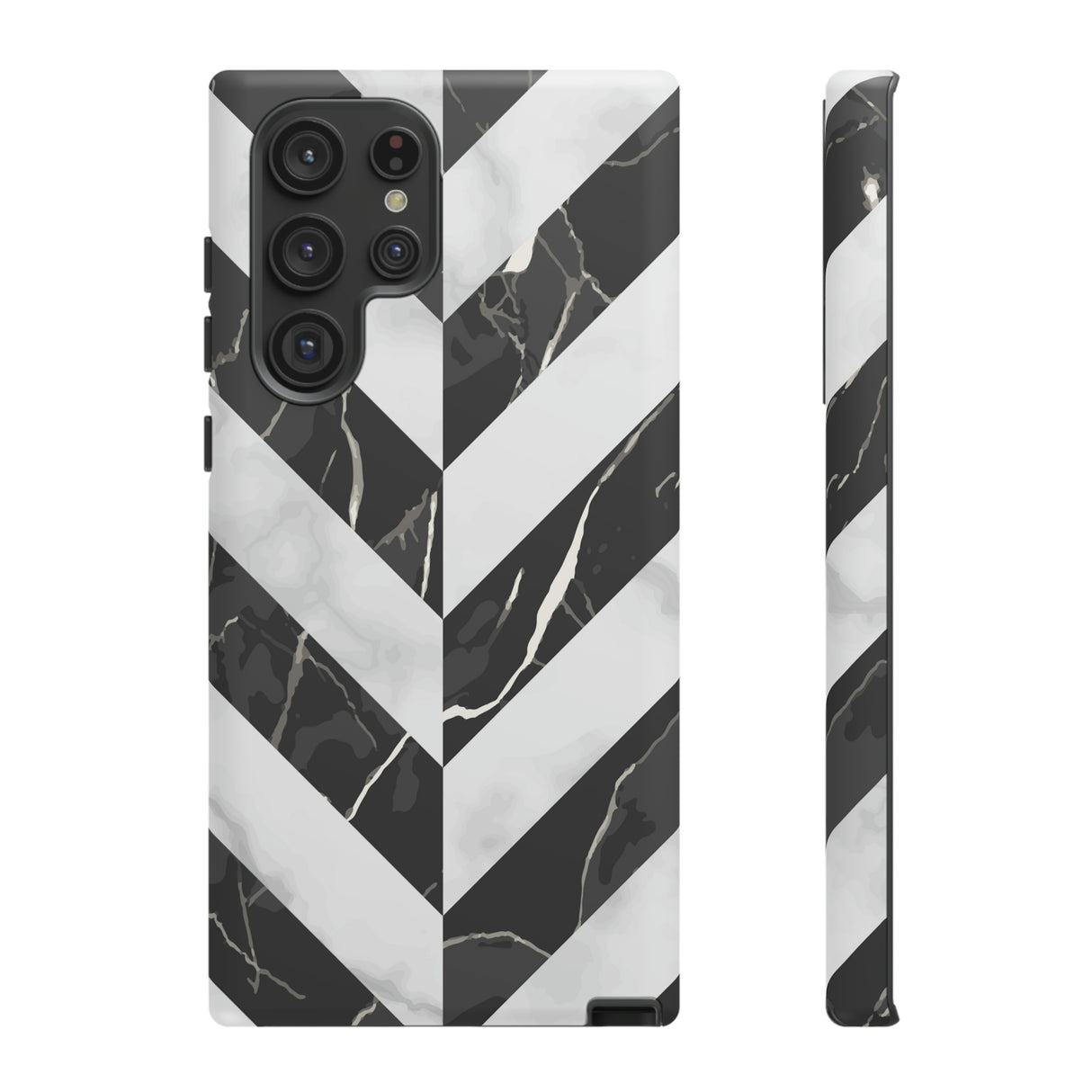 Herringbone Android Case (Protective) Samsung Galaxy S22 Ultra Matte Phone Case