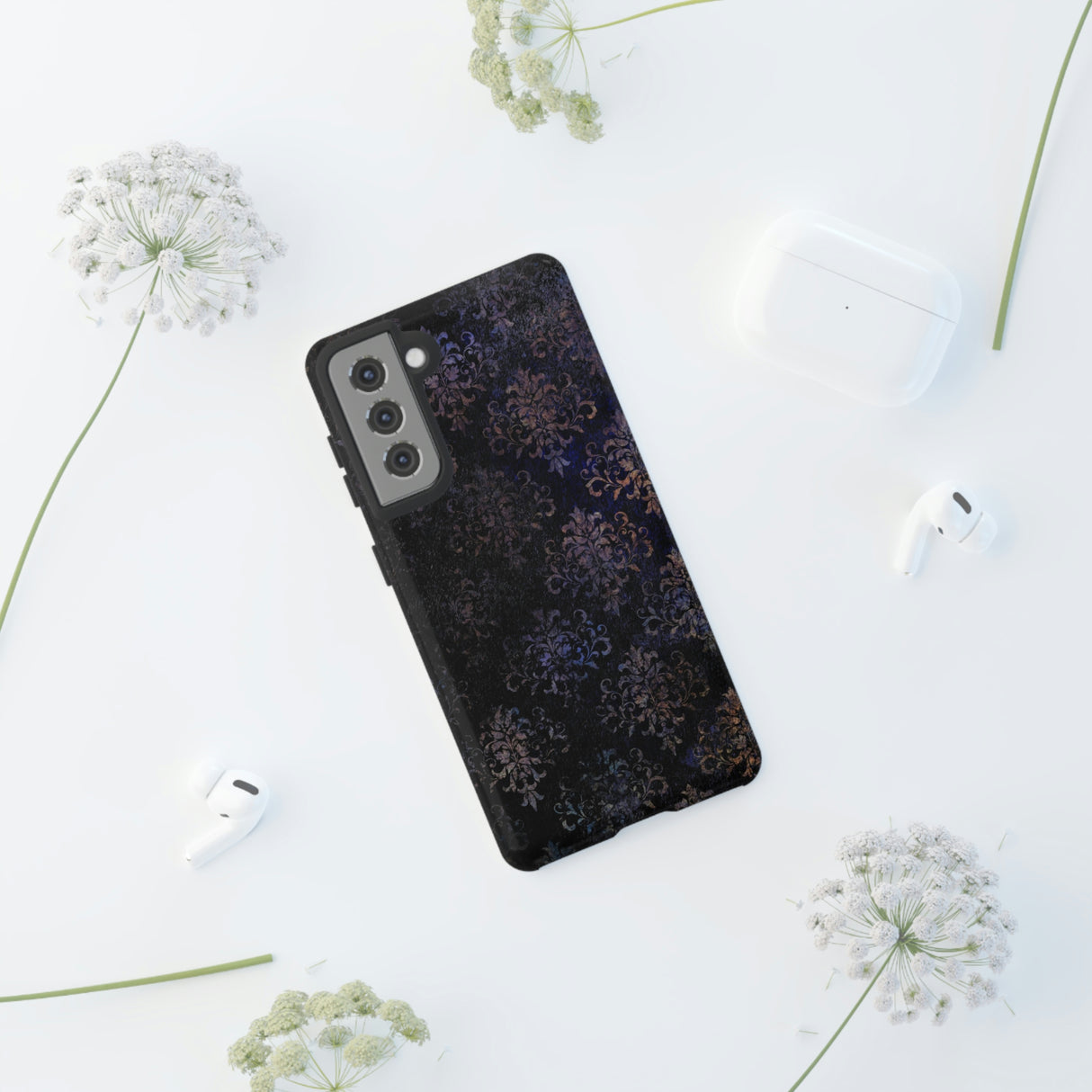 Grunlight Gothic Flower Samsung Case (Protective) Phone Case