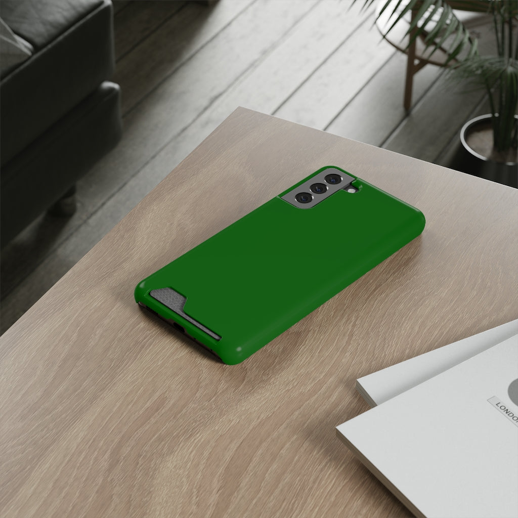 Dark Green Samsung Case (Card) Phone Case