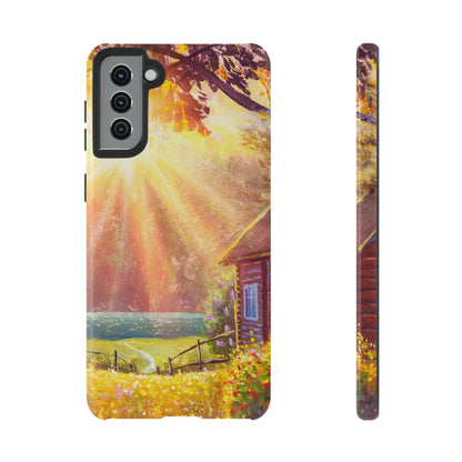 Flower Bushes Android Case (Protective) Samsung Galaxy S21 Plus Glossy Phone Case