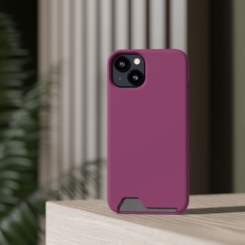 Magenta Haze iPhone Case (Card) Phone Case