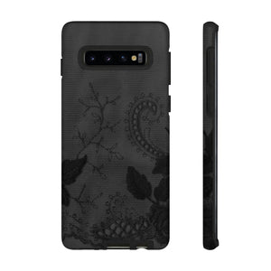 Grunbacca Gothic Flower Samsung Case (Protective) Samsung Galaxy S10 Matte Phone Case