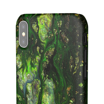 Smaragd Jewel Ink Art iPhone Case (Slim) Phone Case