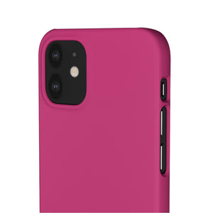 Fuchsia Purple iPhone Case (Slim) Phone Case