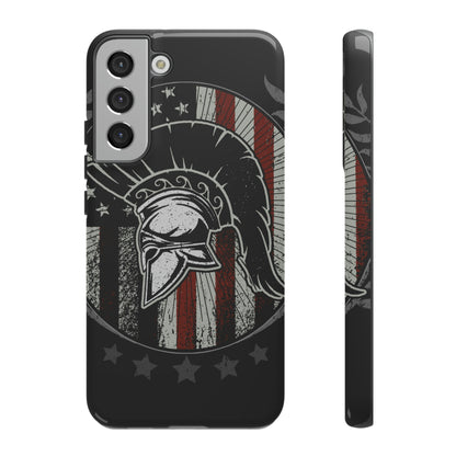 Sparta Helmet Emblem Android Case (Protective) Samsung Galaxy S22 Plus Glossy Phone Case