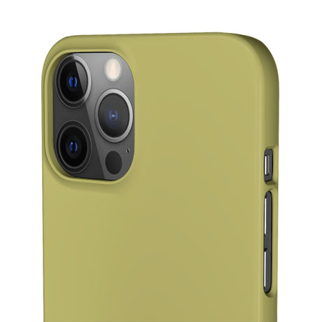 Dark Khaki iPhone Case (Slim) Phone Case