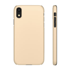 Bisque iPhone Case (Slim) iPhone XR Glossy Phone Case