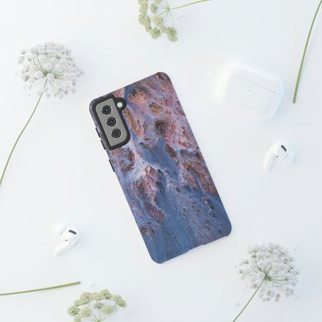 Blue Ice Ink Art Android Case (Protective) Phone Case