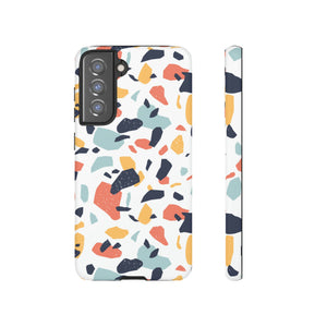 Colorful Terrazzo Android Case (Protective) Samsung Galaxy S21 FE Matte Phone Case