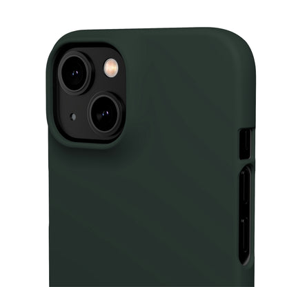 Dark Jungle Green iPhone Case (Slim) Phone Case