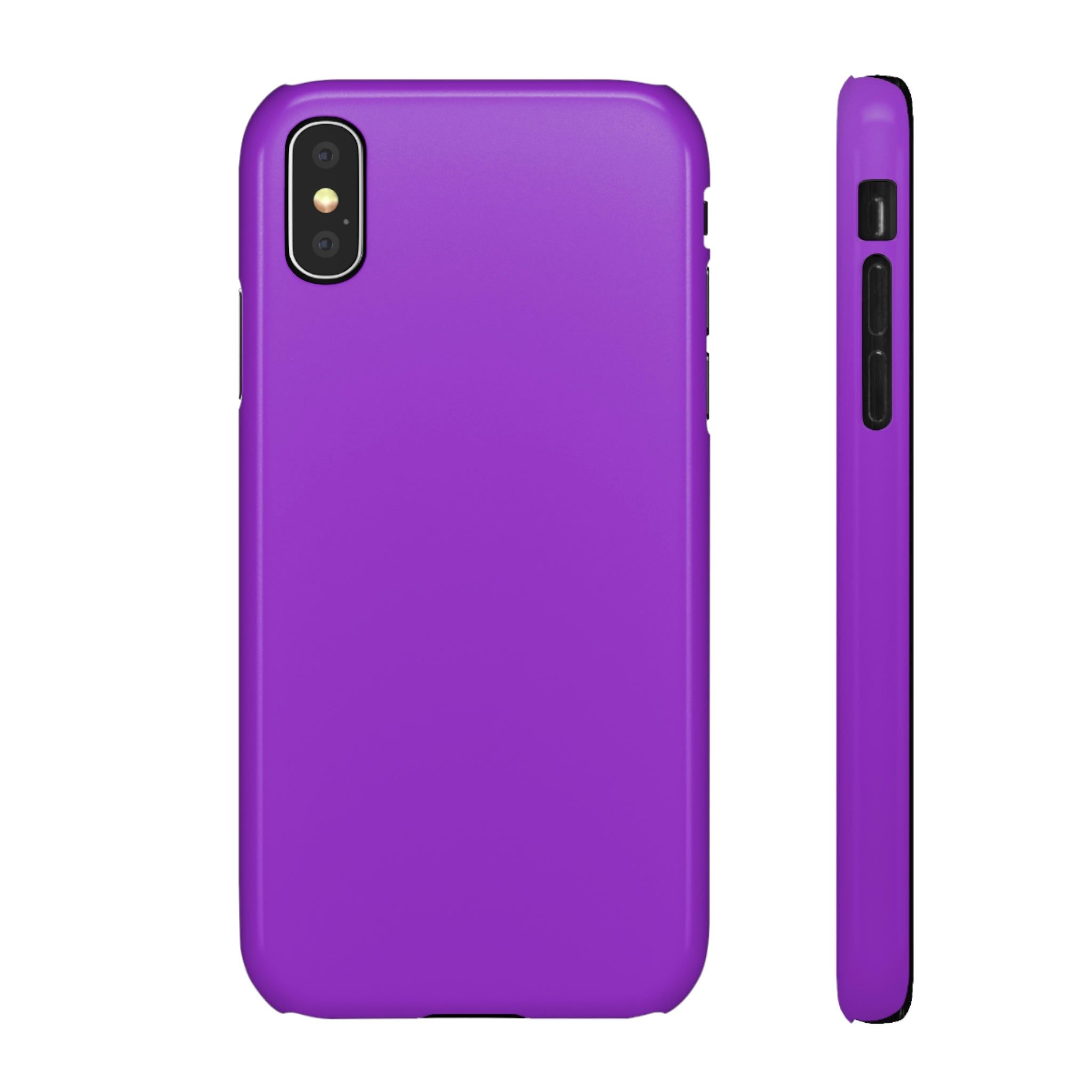 Dark Orchid iPhone Case (Slim) iPhone X Glossy Phone Case