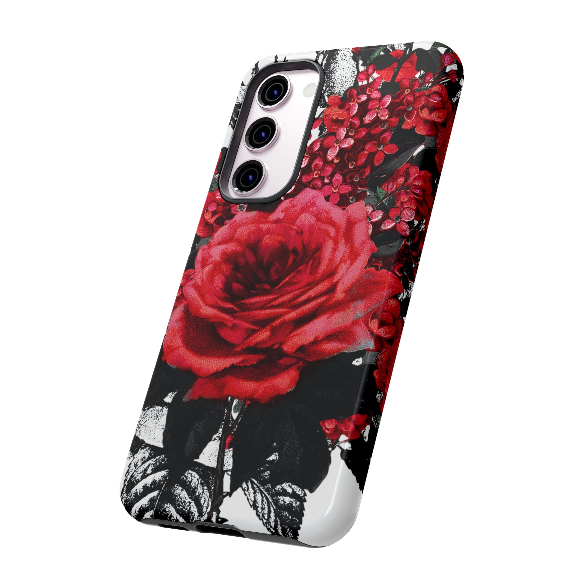 Rola Gothic Flower Samsung Case (Protective) Phone Case