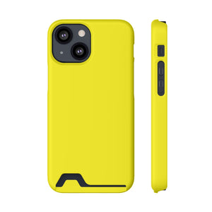 Cadmium Yellow iPhone Case (Card) iPhone 13 Mini Matte Without gift packaging Phone Case