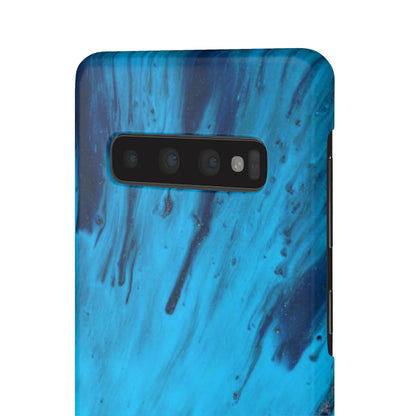 Light Blue Ink Art Android Case (Slim) Phone Case