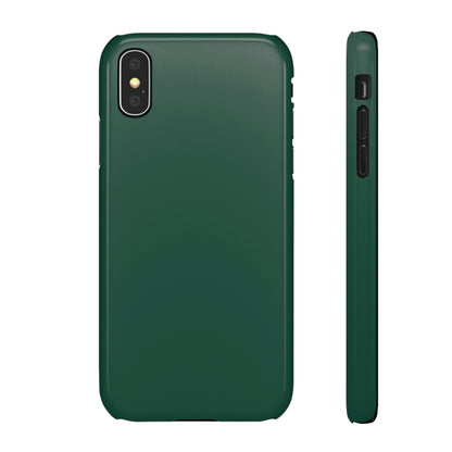 Brunswick Green iPhone Case (Slim) iPhone X Glossy Phone Case