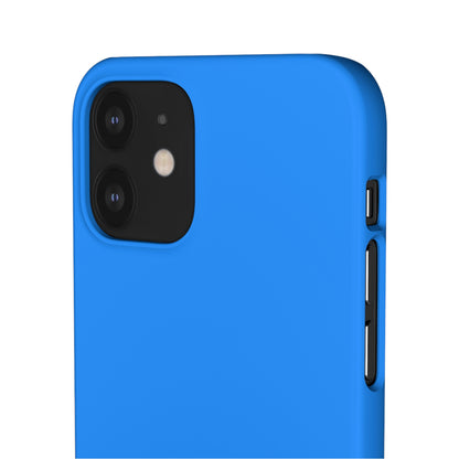 Dodger Blue iPhone Case (Slim) Phone Case