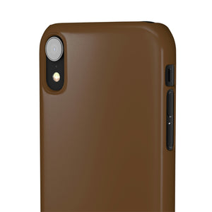 Dark Brown iPhone Case (Slim) Phone Case