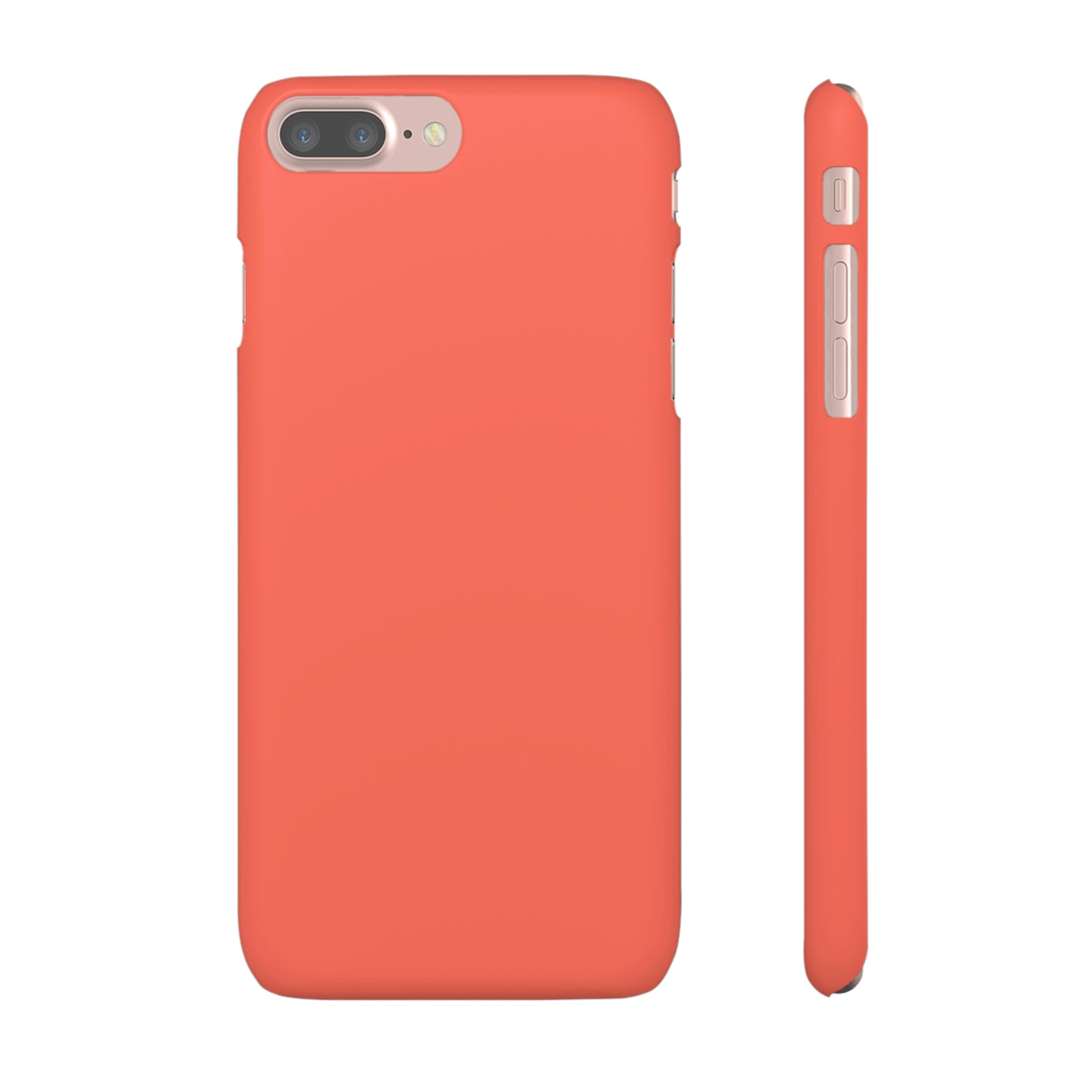 Bittersweet Orange iPhone Case (Slim) iPhone 7 Plus Matte Phone Case