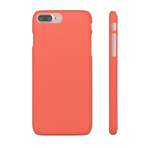 Bittersweet Orange iPhone Case (Slim) iPhone 7 Plus Matte Phone Case