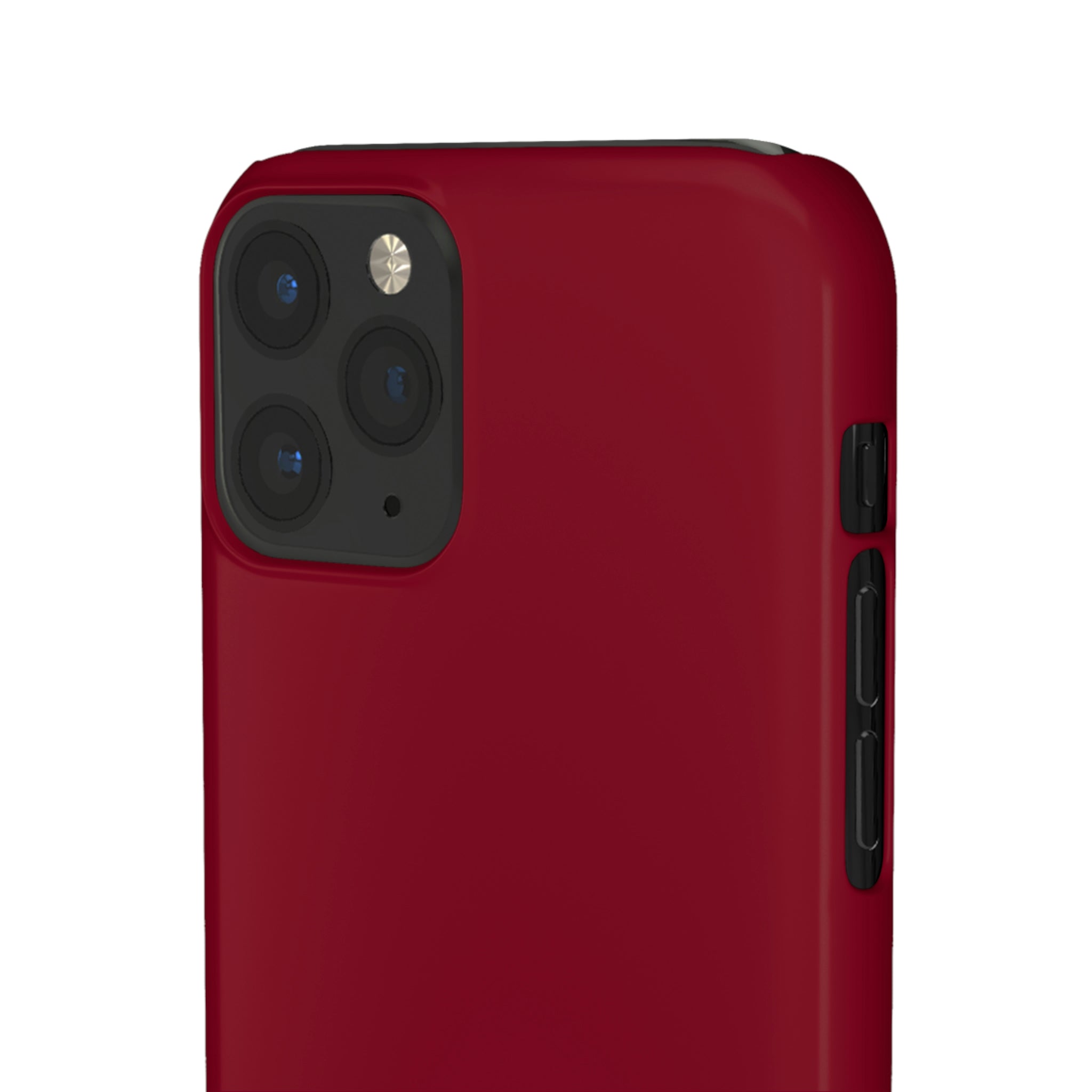 Burgundy Red iPhone Case (Slim) Phone Case