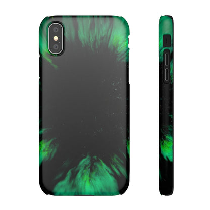 Northen Star Gaze Ink Art iPhone Case (Slim) iPhone XS Matte Phone Case