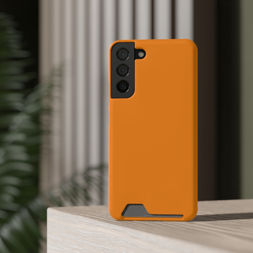 Dark Orange Samsung Case (Card) Phone Case