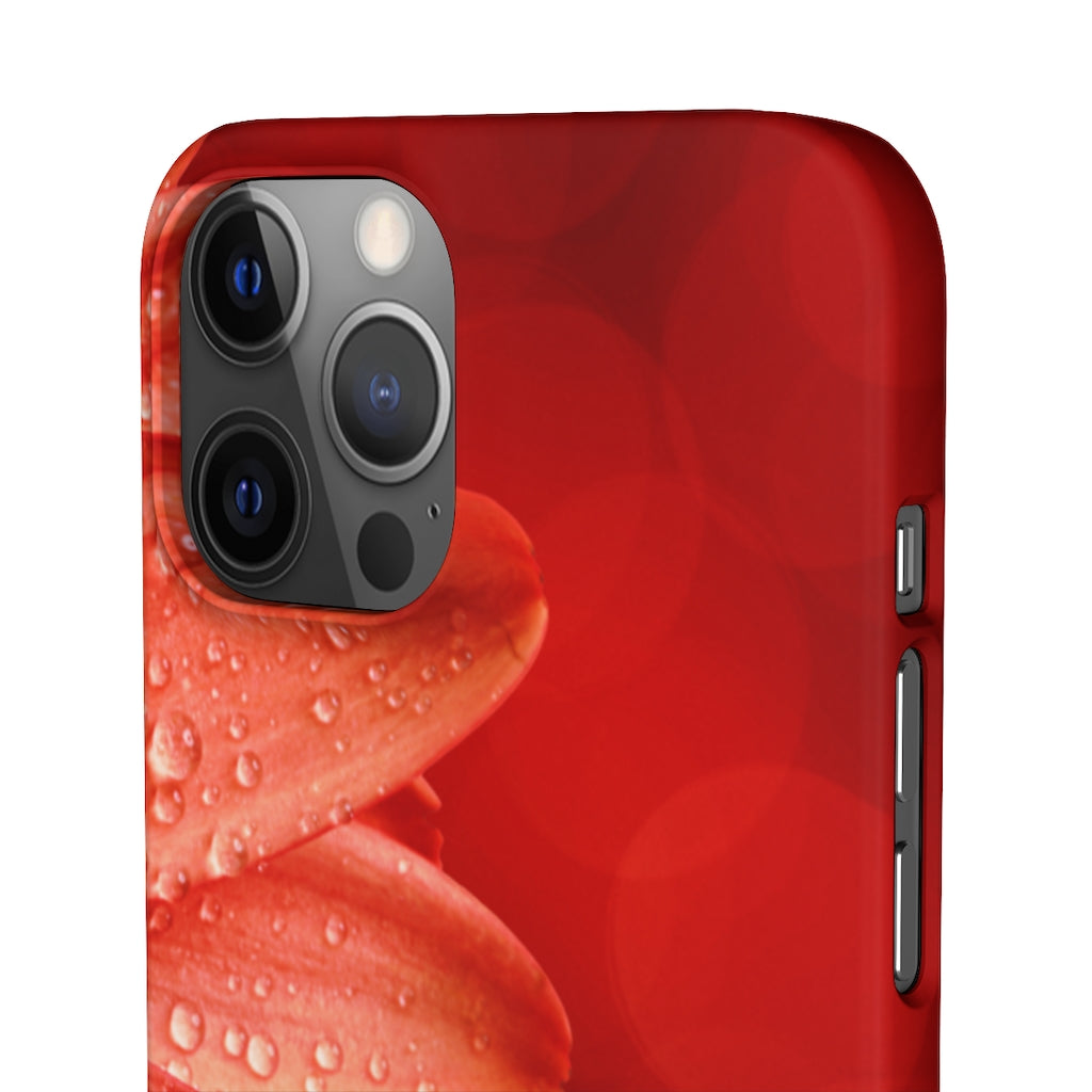 Red Spring Flower Samsung/iPhone (Slim) iPhone 12 Pro Max Matte Phone Case