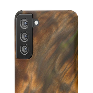 Gold Sand Ink Art Android Case (Slim) Phone Case