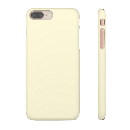 Cornsilk White iPhone Case (Slim) iPhone 8 Plus Matte Phone Case