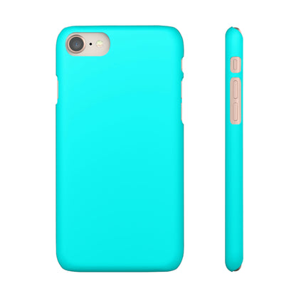 Aqua Blue iPhone Case (Slim) iPhone 8 Matte Phone Case