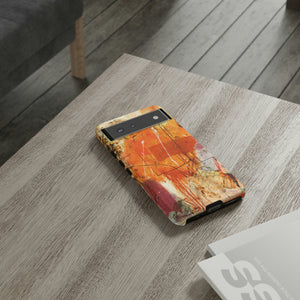 Abstract Orange Art Android Case (Protective) Phone Case