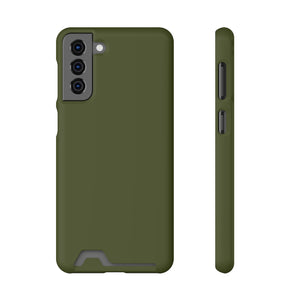 Army Green Android Case (Card) Samsung Galaxy S21 Plus Matte Without gift packaging Phone Case