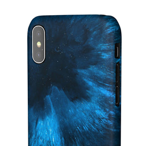 Deep Space Ink Art iPhone Case (Slim) Phone Case