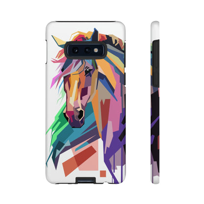 Illustration Horse Android Case (Protective) Samsung Galaxy S10E Matte Phone Case