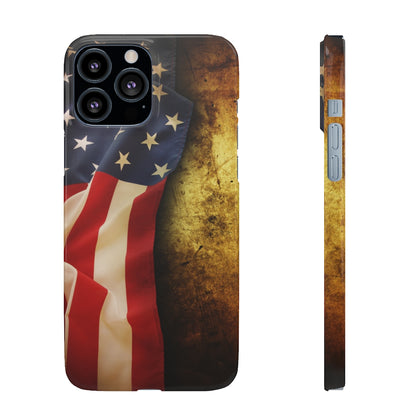 Close up of American flag Samsung/iPhone (Slim) Phone Case