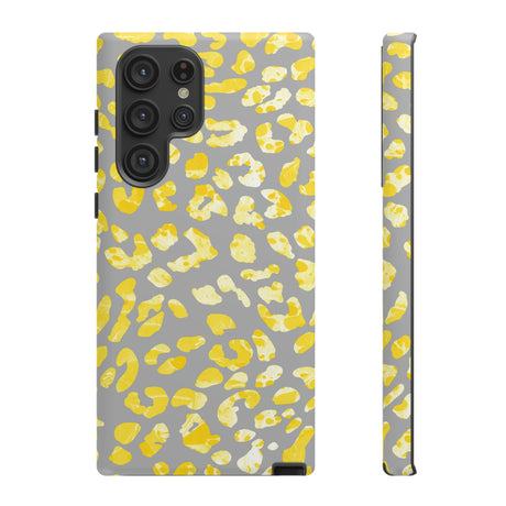 Leopard Pattern Android Case (Protective) Samsung Galaxy S22 Ultra Matte Phone Case