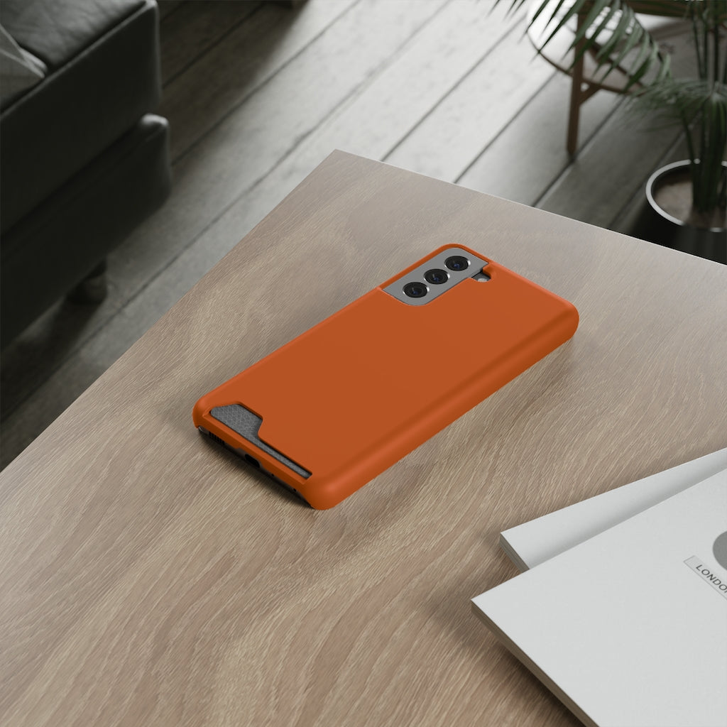 Burnt Orange Android Case (Card) Phone Case