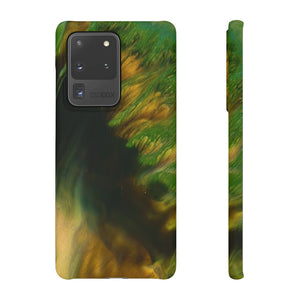 Green Forest Ink Art Android Case (Slim) Samsung Galaxy S20 Ultra Matte Phone Case