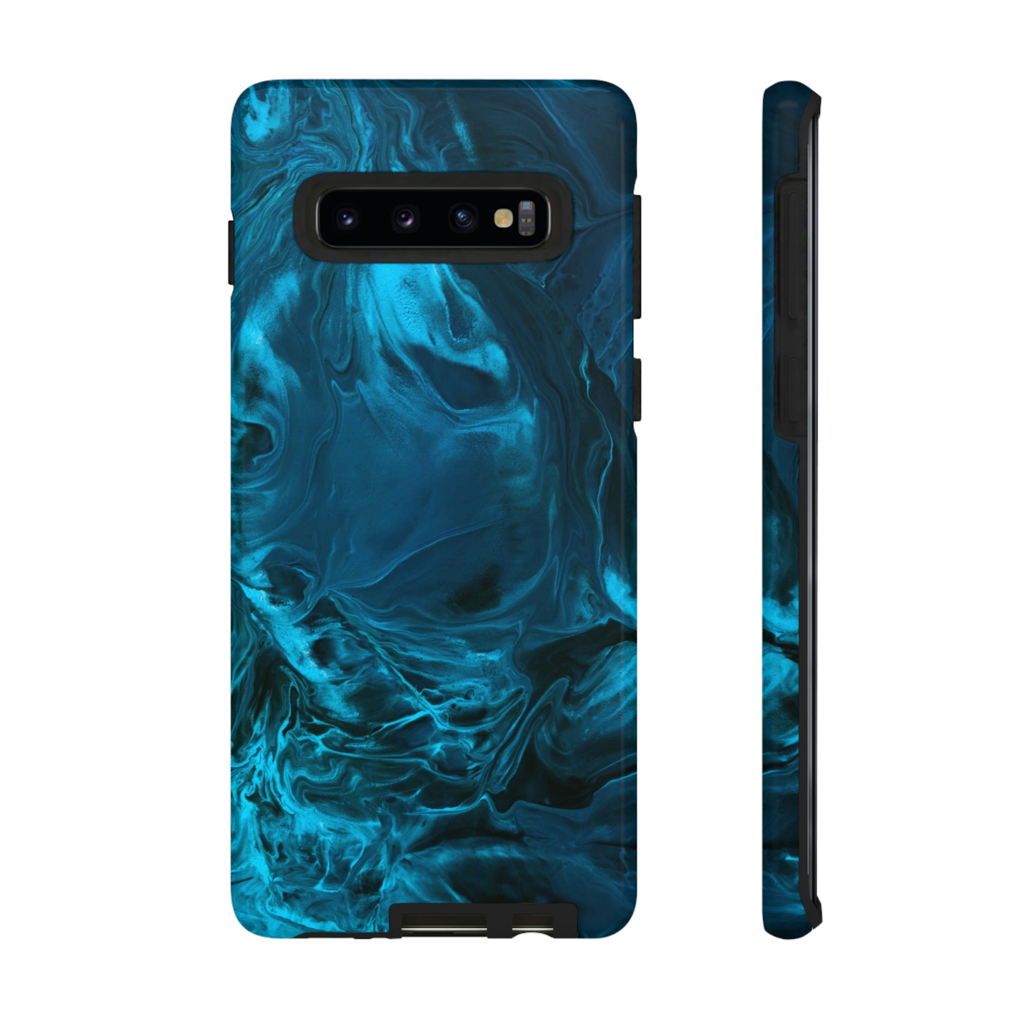 Ocean Blue Android Case (Protective) Samsung Galaxy S10 Glossy Phone Case