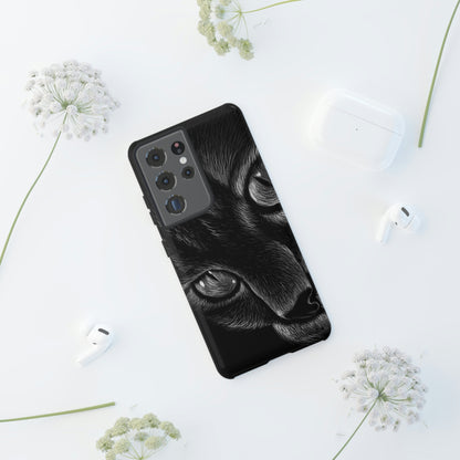 Pencil Drawing Cat Android Case (Protective) Phone Case