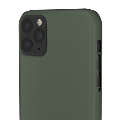 Ebony Green iPhone Case (Slim) Phone Case