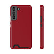 Carmine Red Samsung Case (Card) Samsung Galaxy S22 Glossy Without gift packaging Phone Case