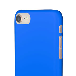 Brandeis Blue iPhone Case (Slim) Phone Case