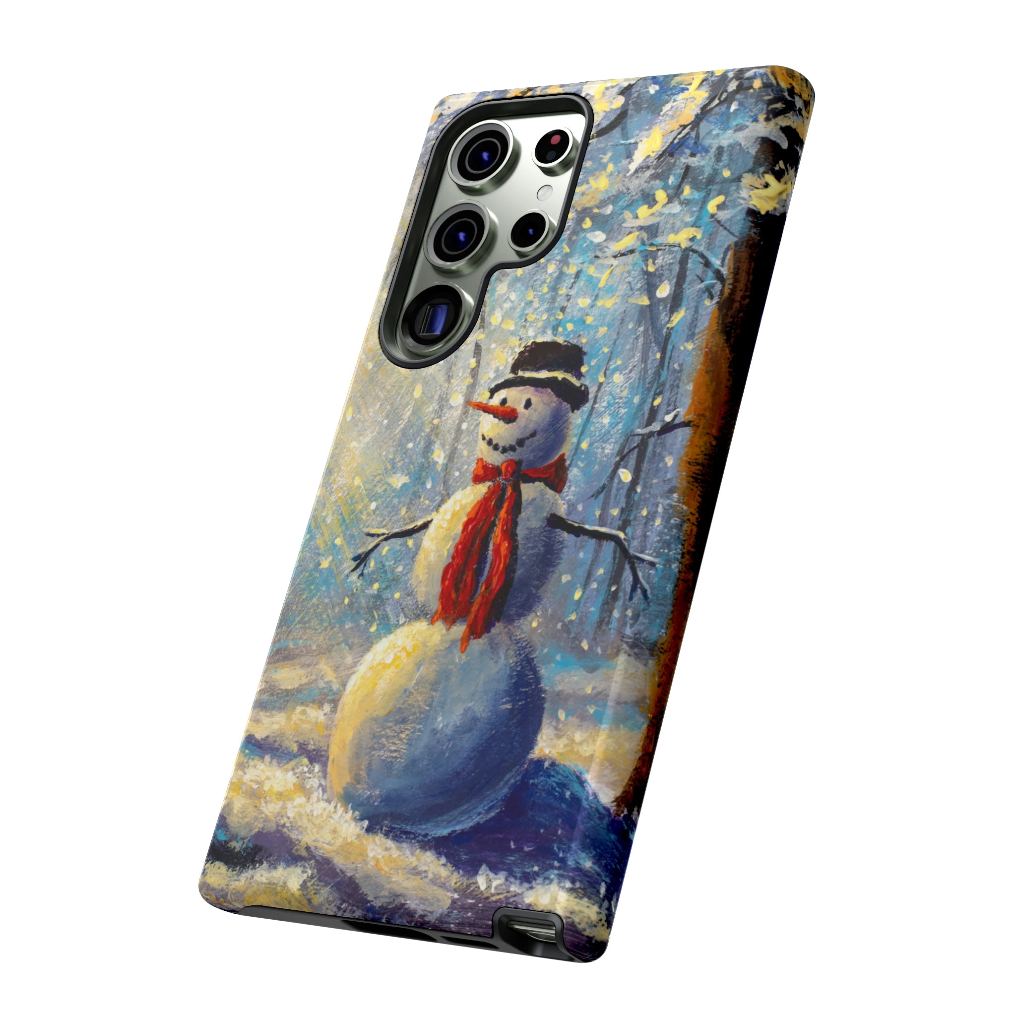 Happy Snowman Android Case (Protective) Phone Case